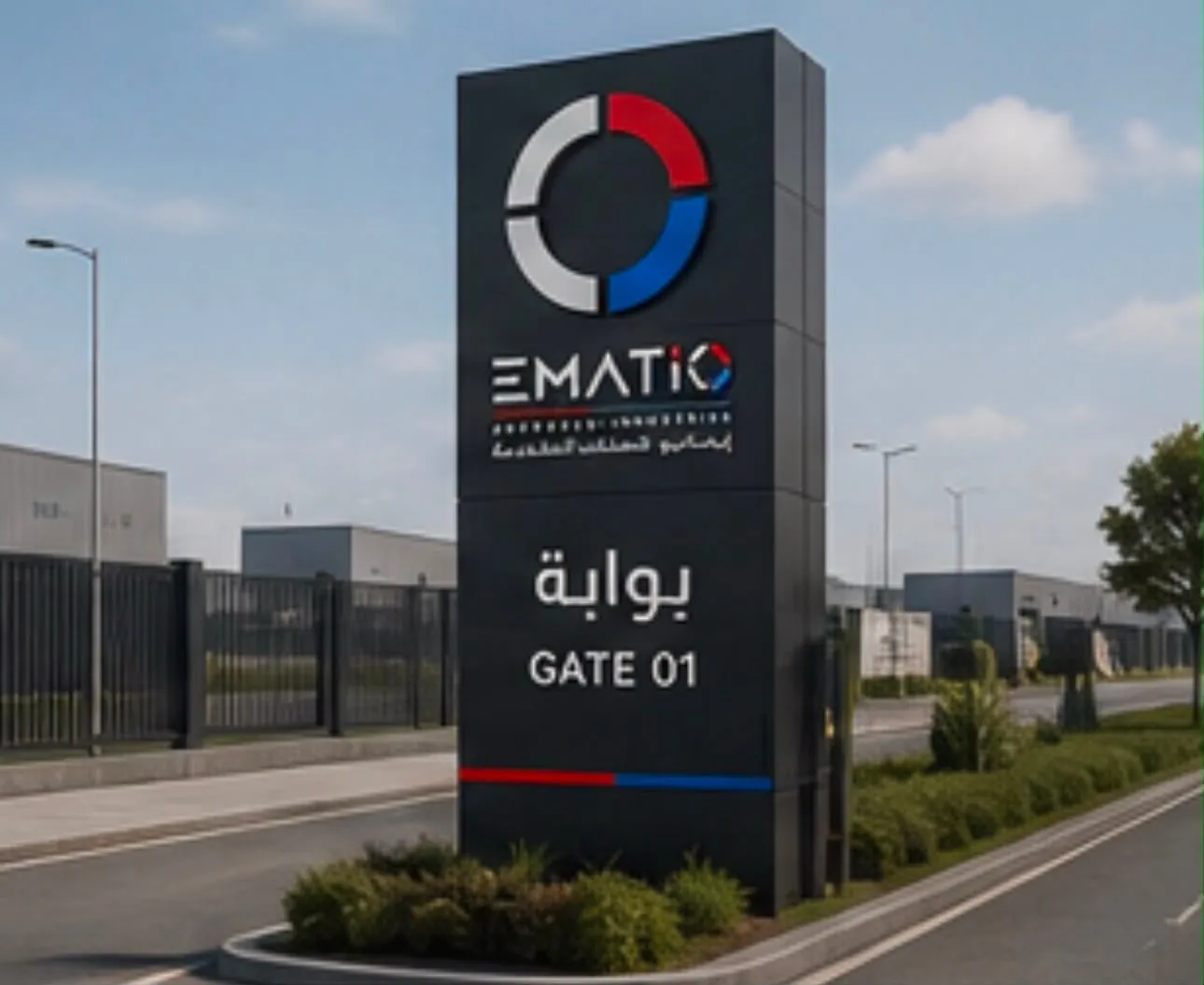 EMATIO industrial facility in the Tenth of Ramadan